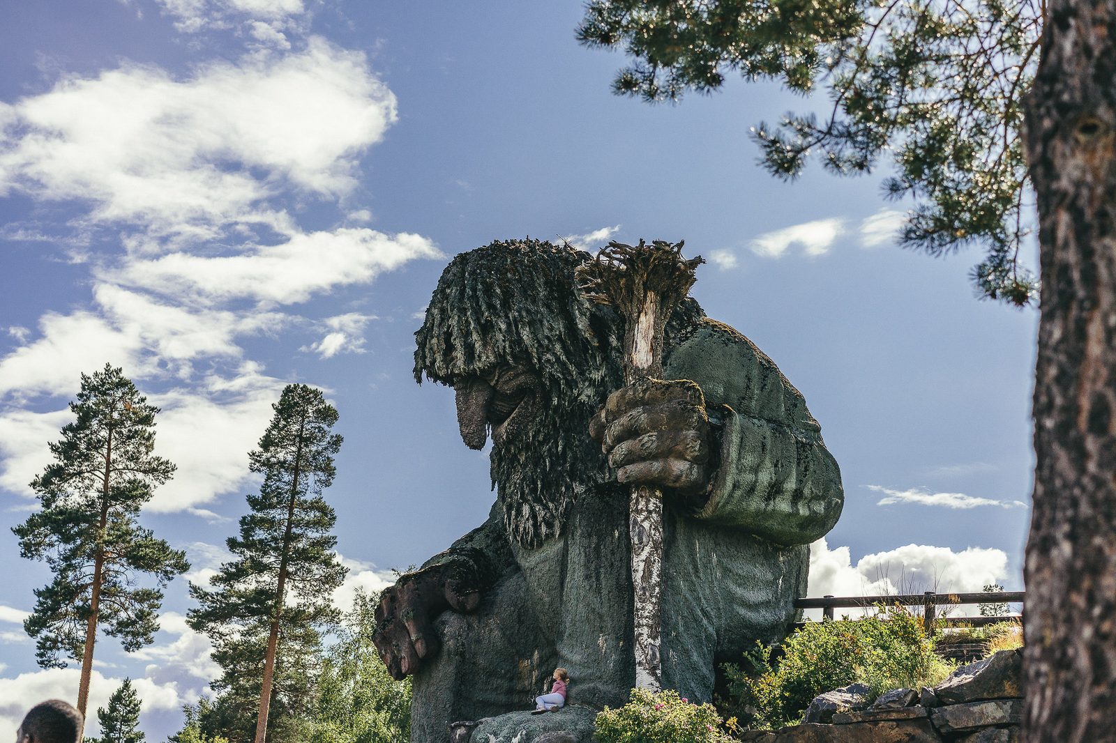Det store trollet i Hunderfossen – parkens klassiske symbol